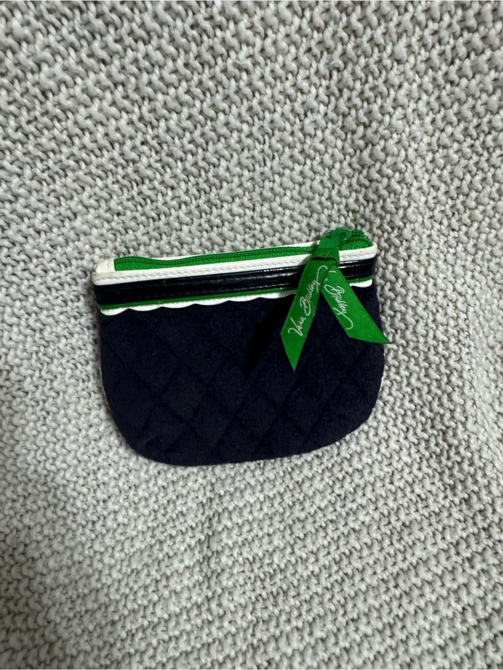 Vera Bradley compact quilted